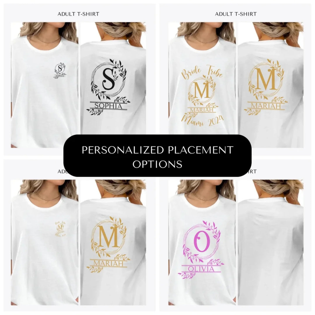 Floral-Initial-Monogram-custom-adult-t-shirt-design-placement-front-back-pocket-artfulane