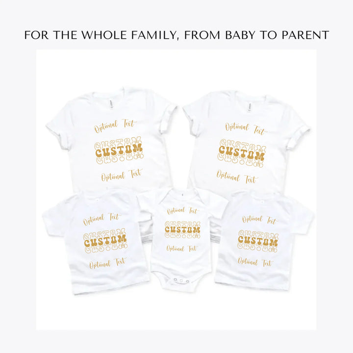 Stacked-Vintage-Text-custom-t-shirts-adult-youth-toddler-baby-sizes-artfulane