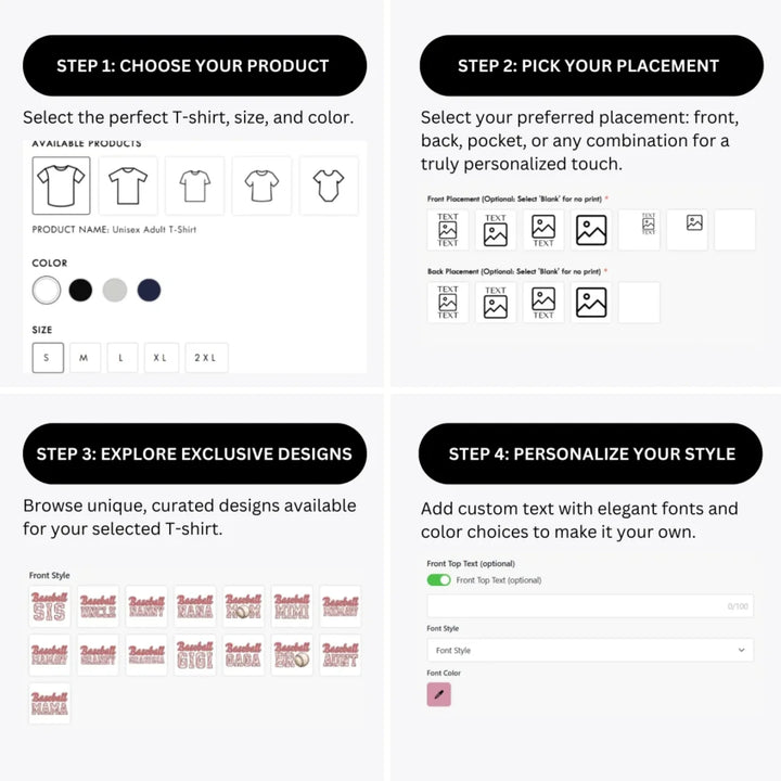 how-to-design-custom-Retro-Baseball-Family-t-shirt-personalization-options-artfulane