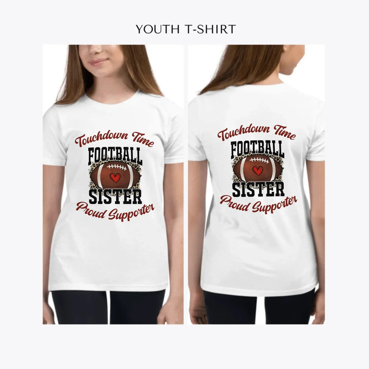 Love-Football-Family-custom-youth-girl-t-shirt-artfulane