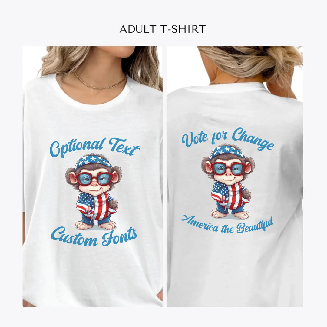 Patriotic-Cute-Animals-personalized-women-unisex-adult-t-shirt-artfulane