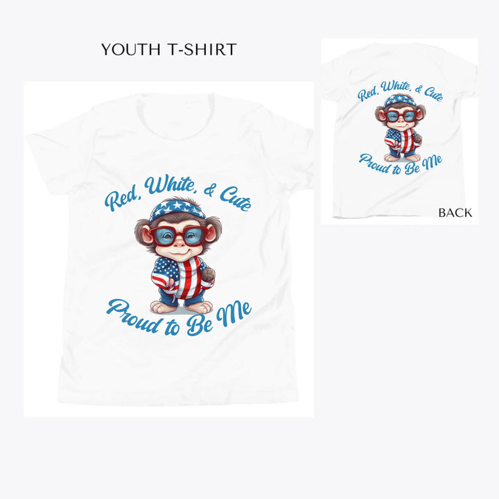 Patriotic-Cute-Animals-custom-youth-t-shirt-artfulane