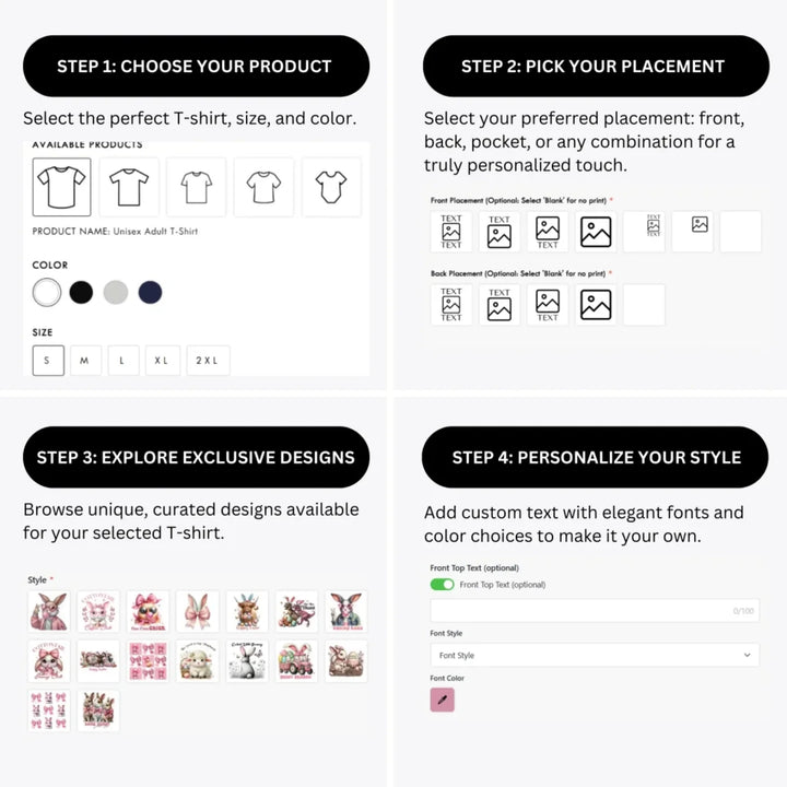 how-to-design-custom-Retro-Easter-t-shirt-personalization-options-artfulane