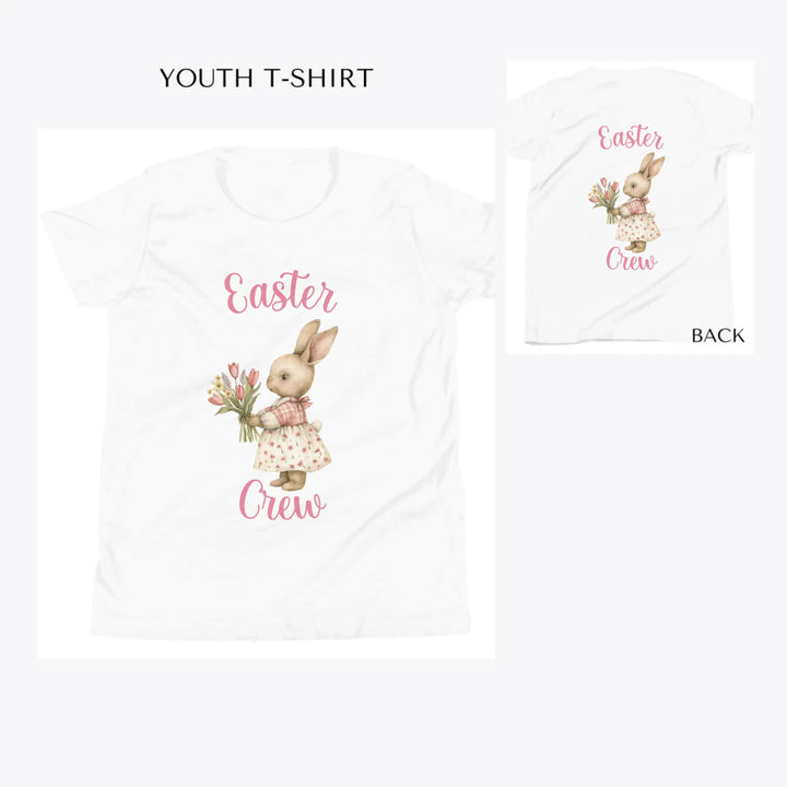 Watercolor-Easter-Rabbit-custom-youth-t-shirt-artfulane