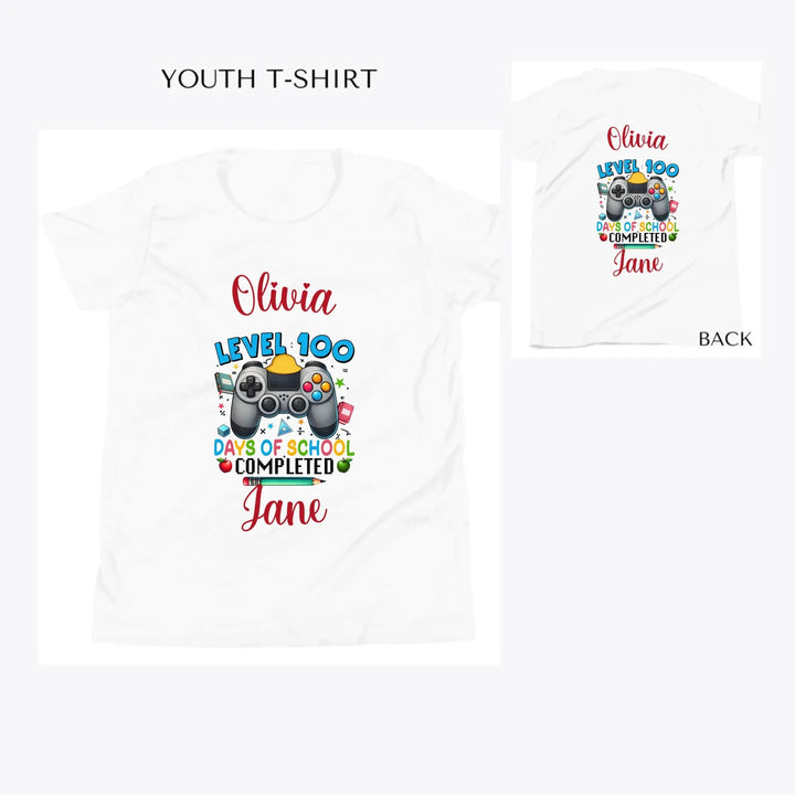 100-Days-of-School-custom-youth-t-shirt-artfulane