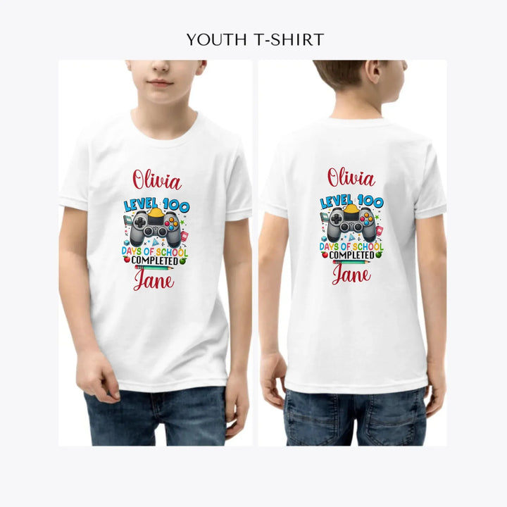 100-Days-of-School-custom-youth-boy-t-shirt-artfulane