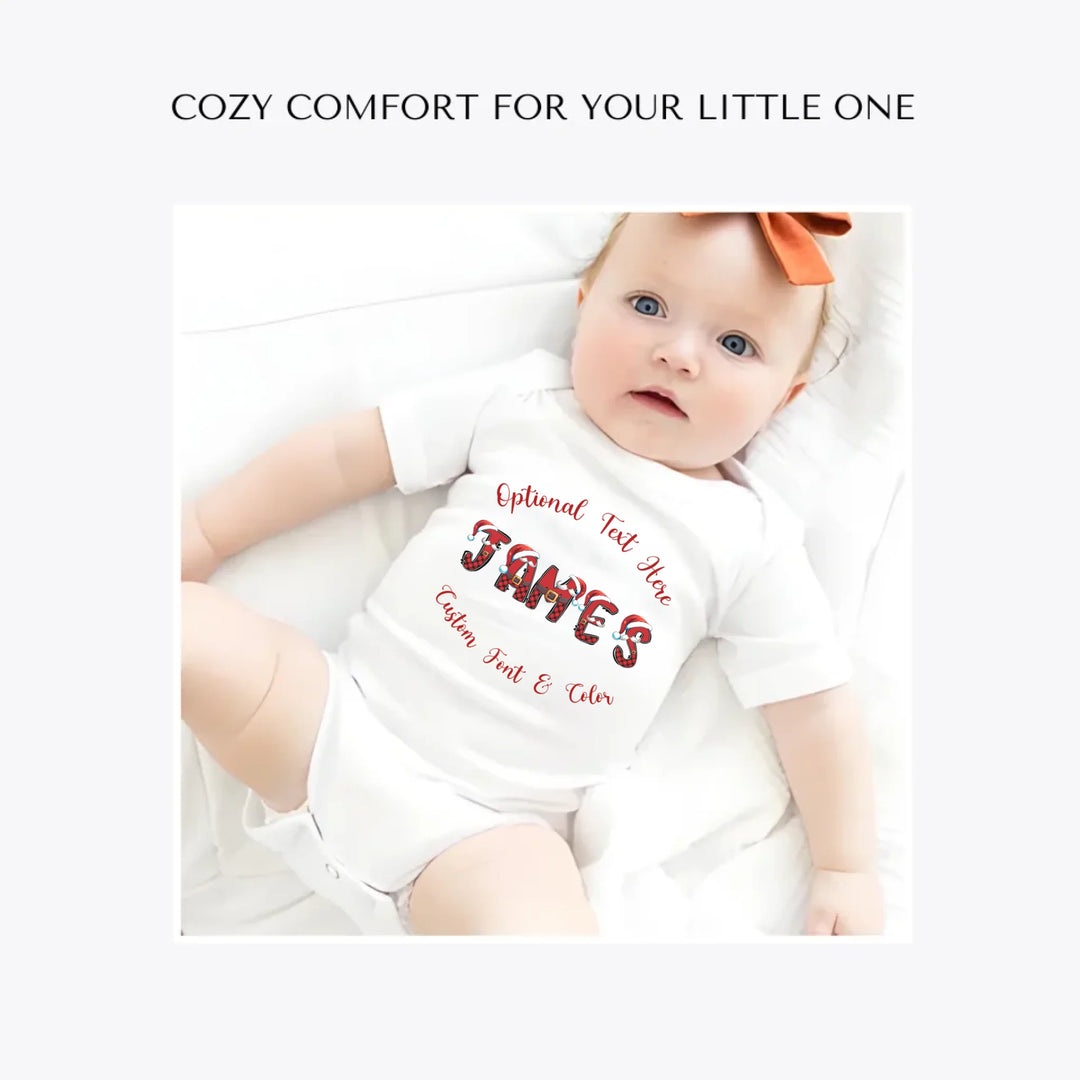 Christmas-Santa-Suit-Name-custom-baby-bodysuit-artfulane