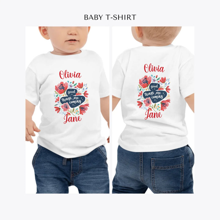 Inspirational-Floral-personalized-baby-t-shirt-artfulane