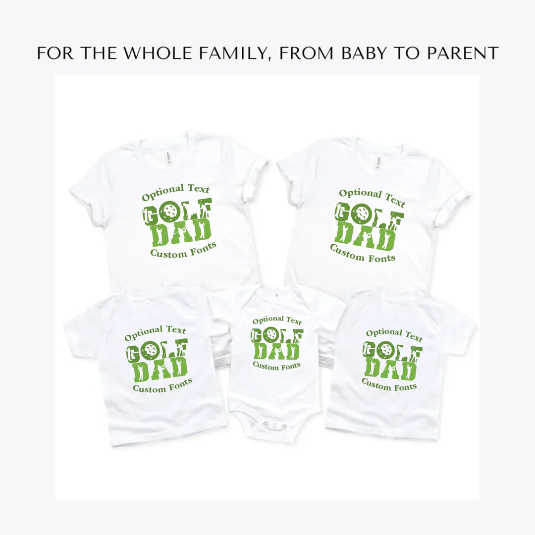 Golf-Man-Icon-Font-custom-t-shirts-adult-youth-toddler-baby-sizes-artfulane