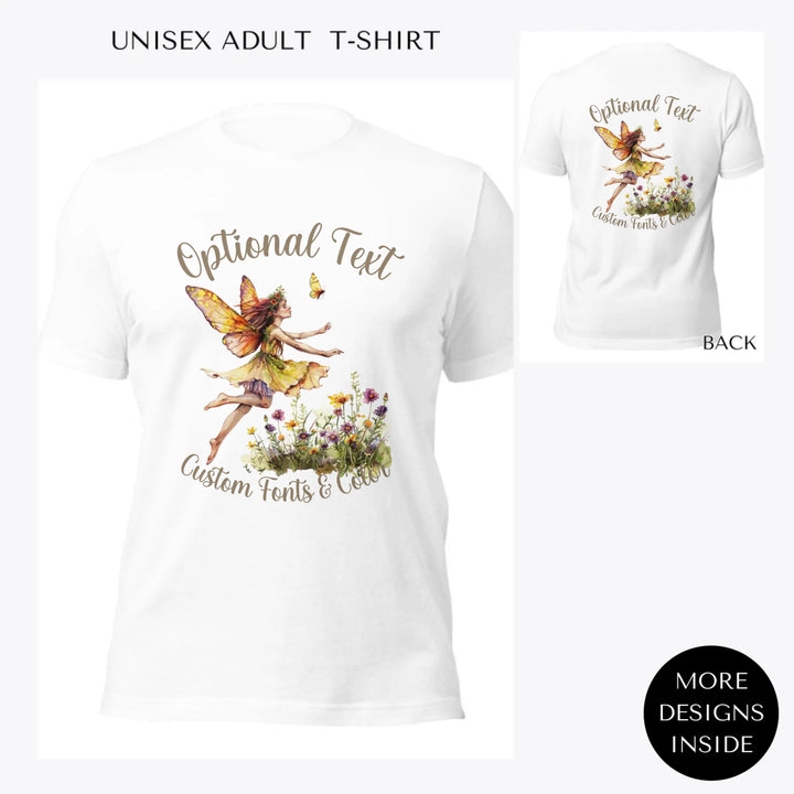 Spring-Fairy-Garden-custom-women-unisex-adult-t-shirt-artfulane
