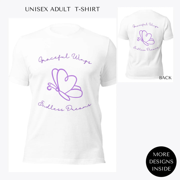 Butterfly-Line-Art-custom-women-unisex-adult-t-shirt-artfulane