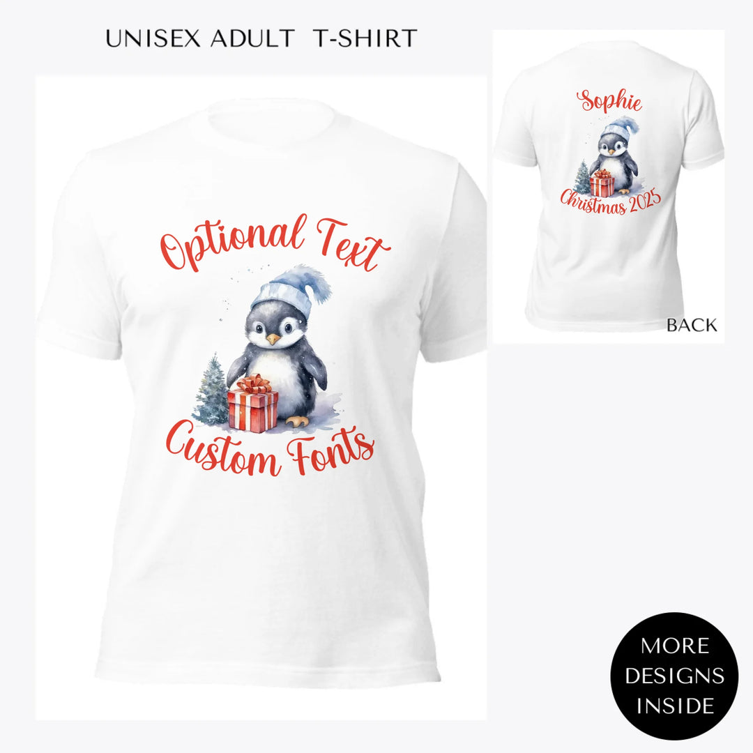 christmas-penguins-custom-women-unisex-adult-t-shirt-artfulane