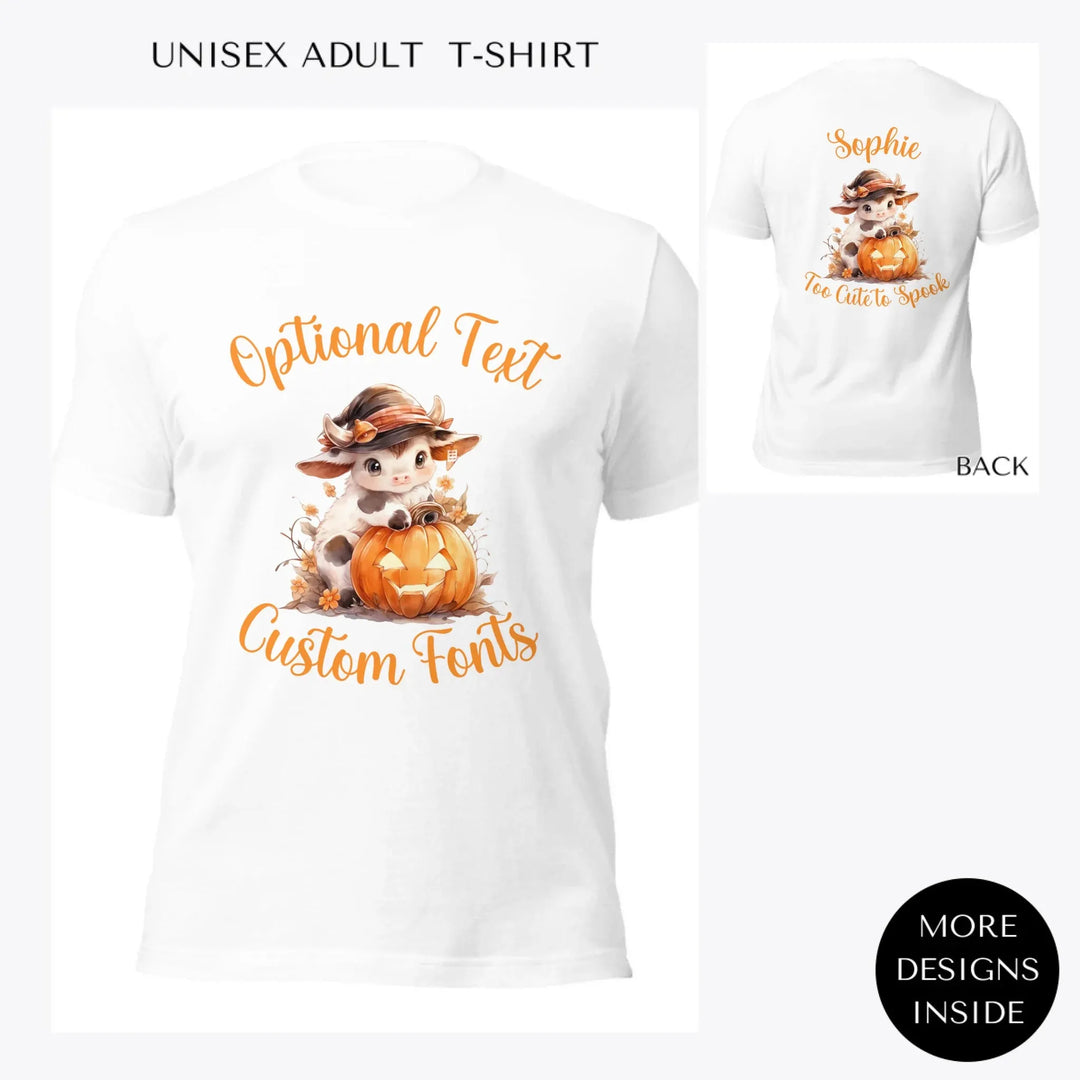 Halloween-Cows-custom-women-unisex-adult-t-shirt-artfulane
