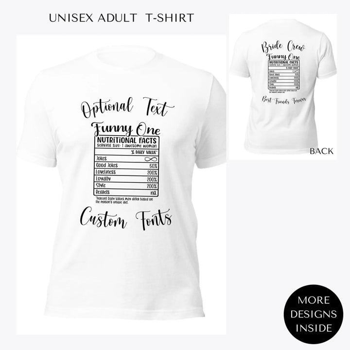 Girl-Trip-Personality-Nutrition-Facts-custom-women-unisex-adult-t-shirt-artfulane