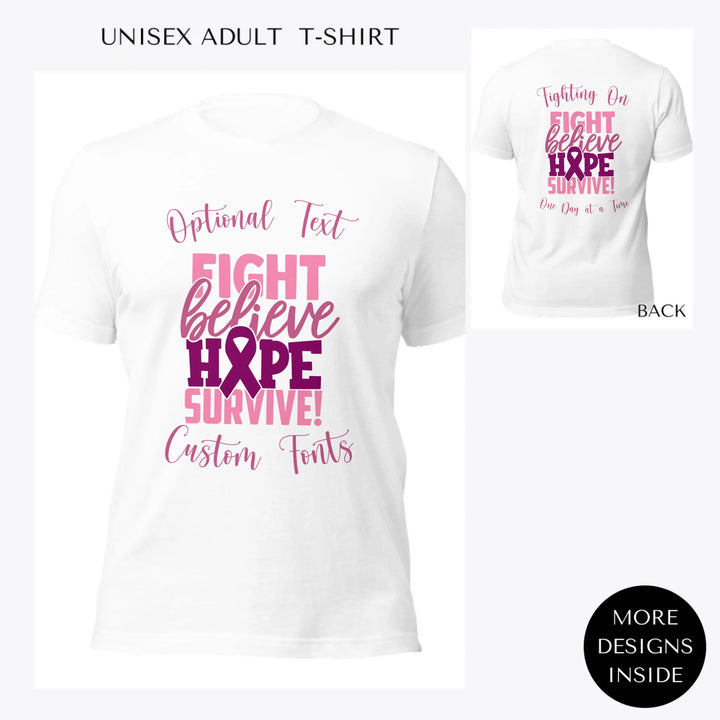 Pink-Cancer-Awareness-custom-women-unisex-adult-t-shirt-artfulane