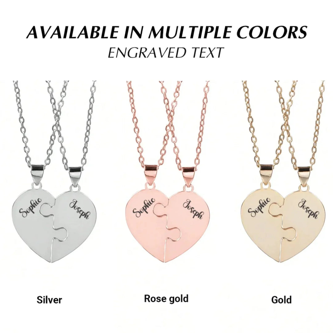 Custom-Engraved-Heart-Puzzle-Necklace-Set-3-colors-artfulane