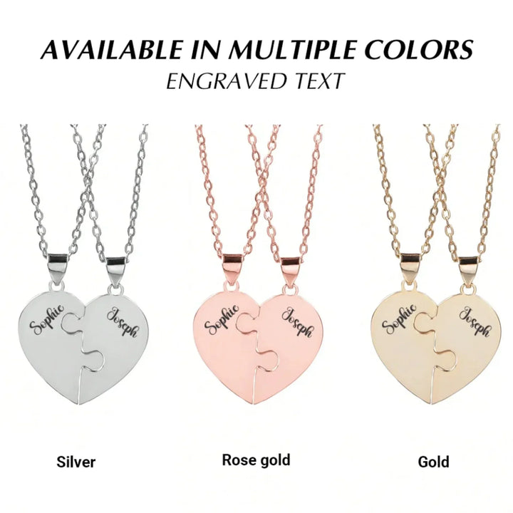 Custom-Engraved-Heart-Puzzle-Necklace-Set-3-colors-artfulane