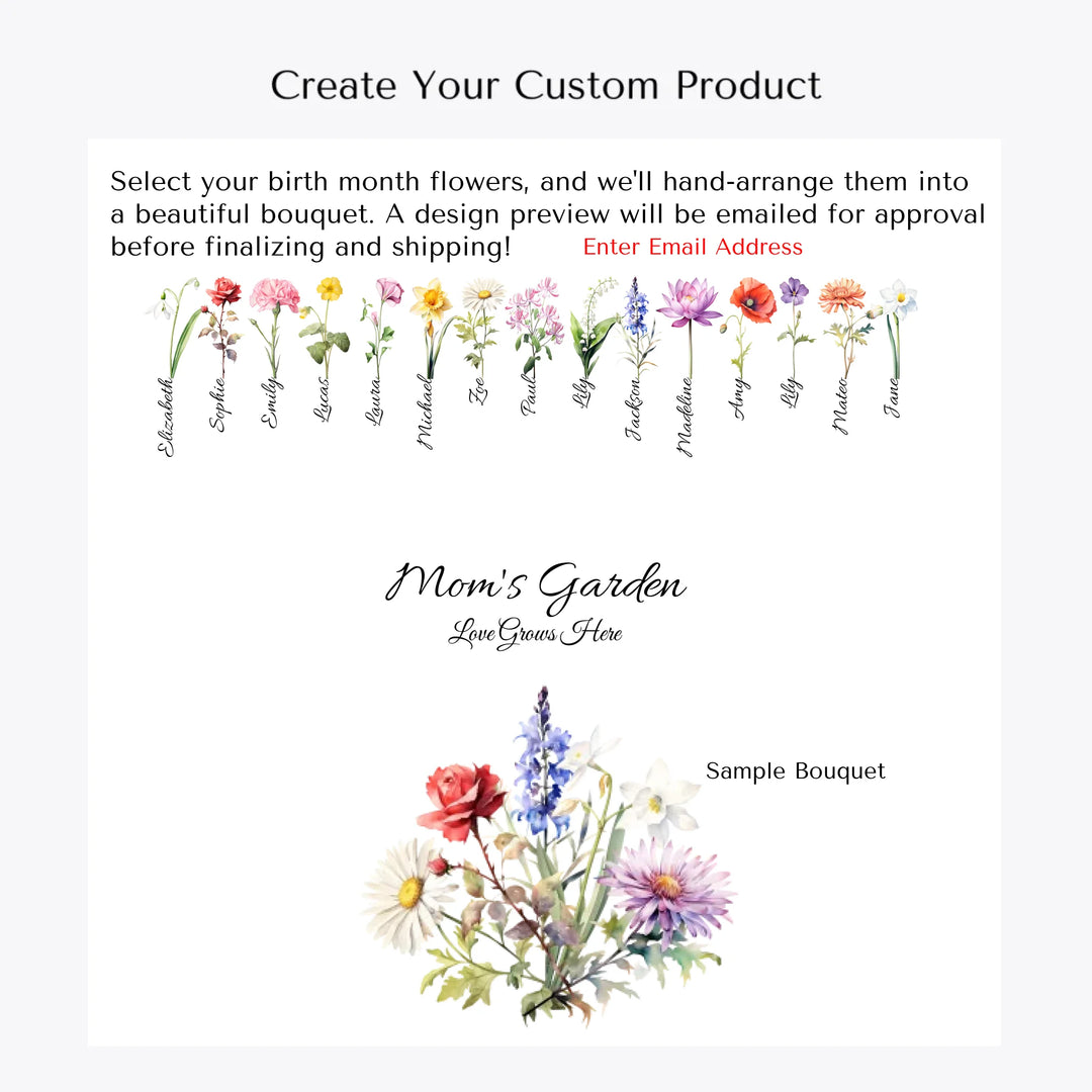 create-your-Custom-Birth-Month-Flower-Bouquet-Ceramic-Book-Vase-artfulane