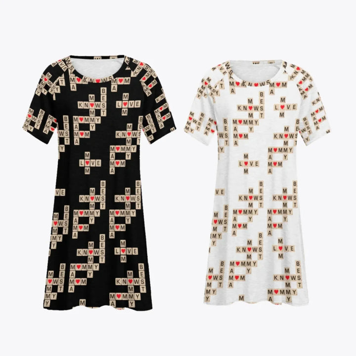 Women's-Nightgown-Mom-Knows-Best-black-and-white-artfulane