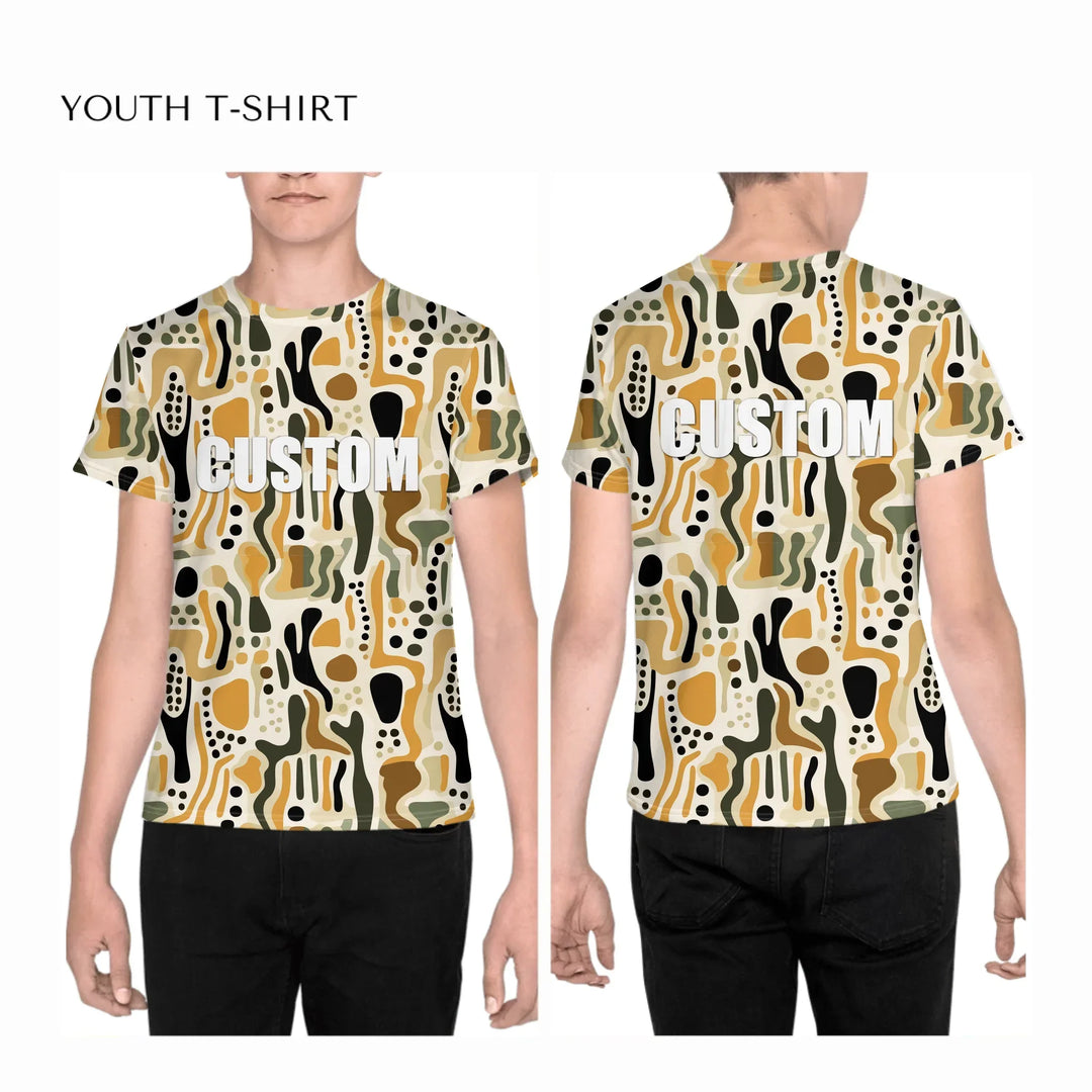 all-over-print-unisex-youth-crew-neck-t-shirt-on-boy-front-and-back-artfulane