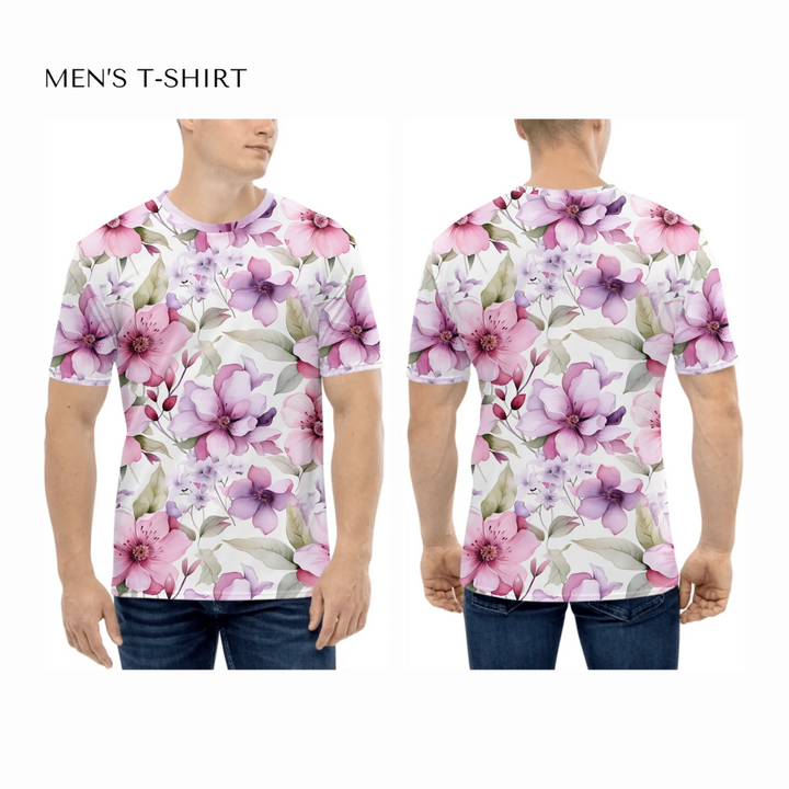 all-over-print-mens-crew-neck-t-shirt-on-model-front-and-back-artfulane