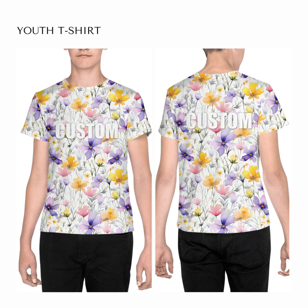 all-over-print-unisex-youth-crew-neck-t-shirt-on-boy-front-and-back-artfulane