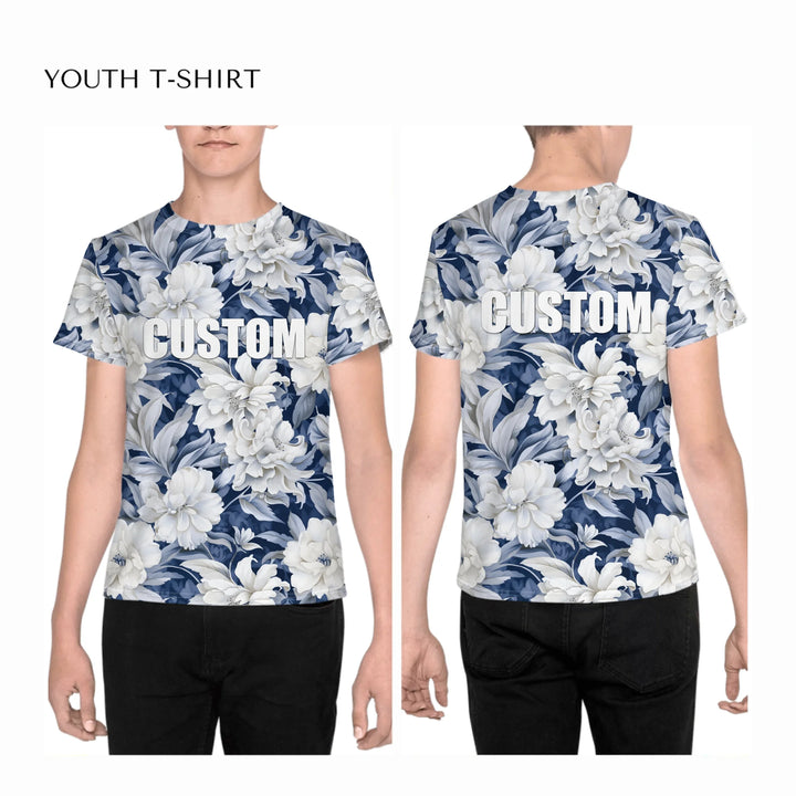 all-over-print-unisex-youth-crew-neck-t-shirt-on-boy-front-and-back-artfulane