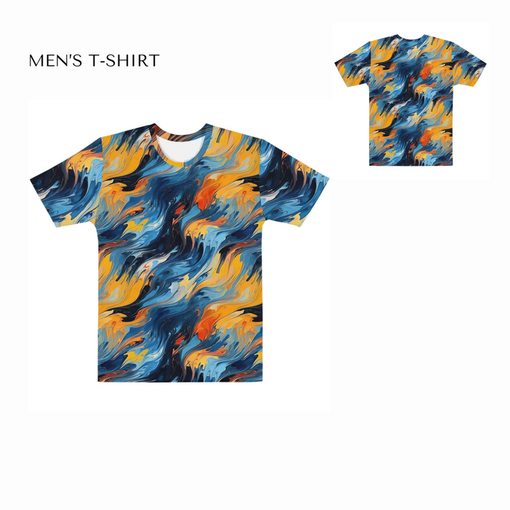 Custom-Modern-Digital-Abstract-all-over-print-mens-crew-neck-t-shirt-front-and-back-artfulane