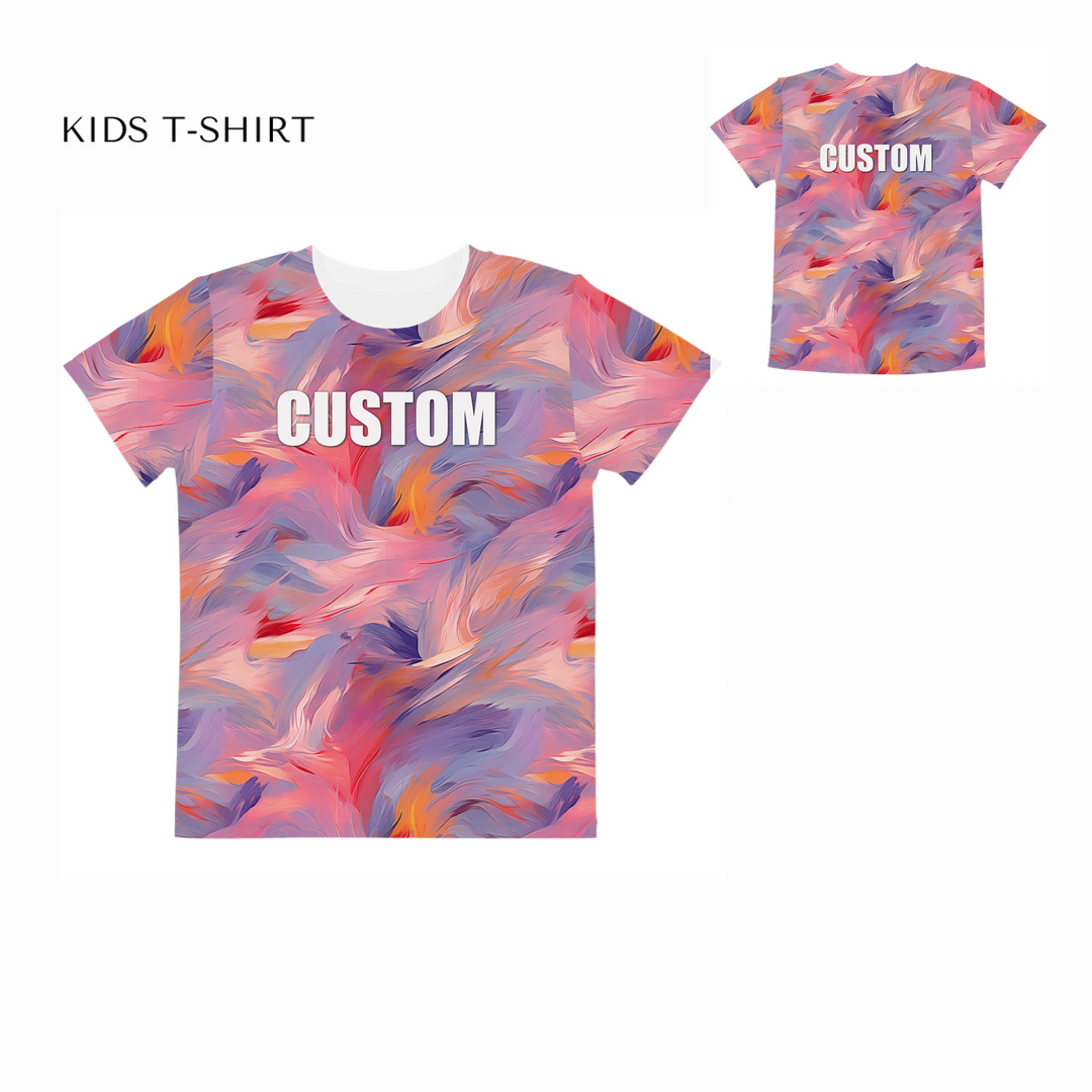 Custom-Modern-Digital-Abstract-all-over-print-unisex-kids-crew-neck-t-shirt-front-and-back-artfulane