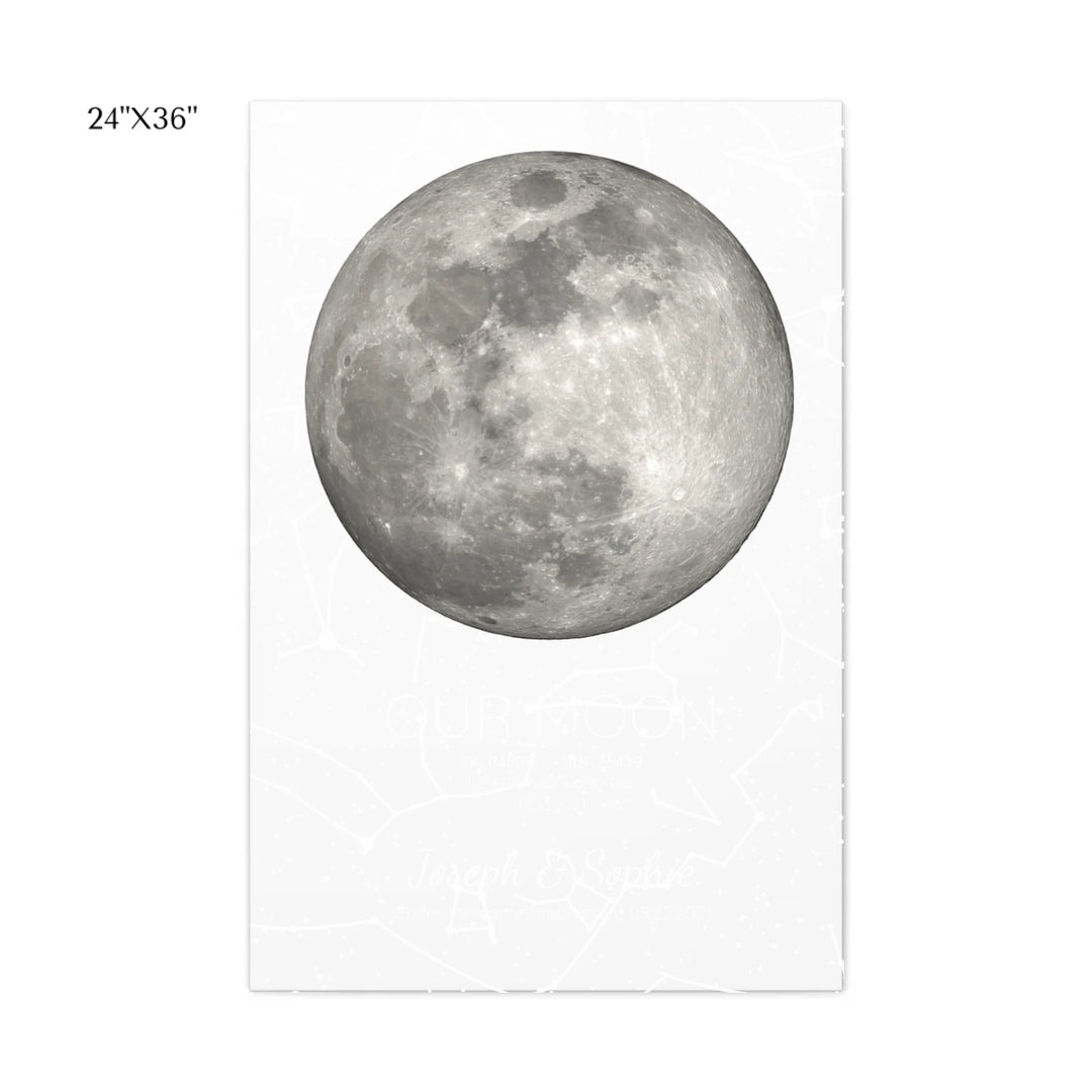 Custom-Moon-Phase-and-Star-Map-Wall-Art-24x36 stretched canvas-artfulane