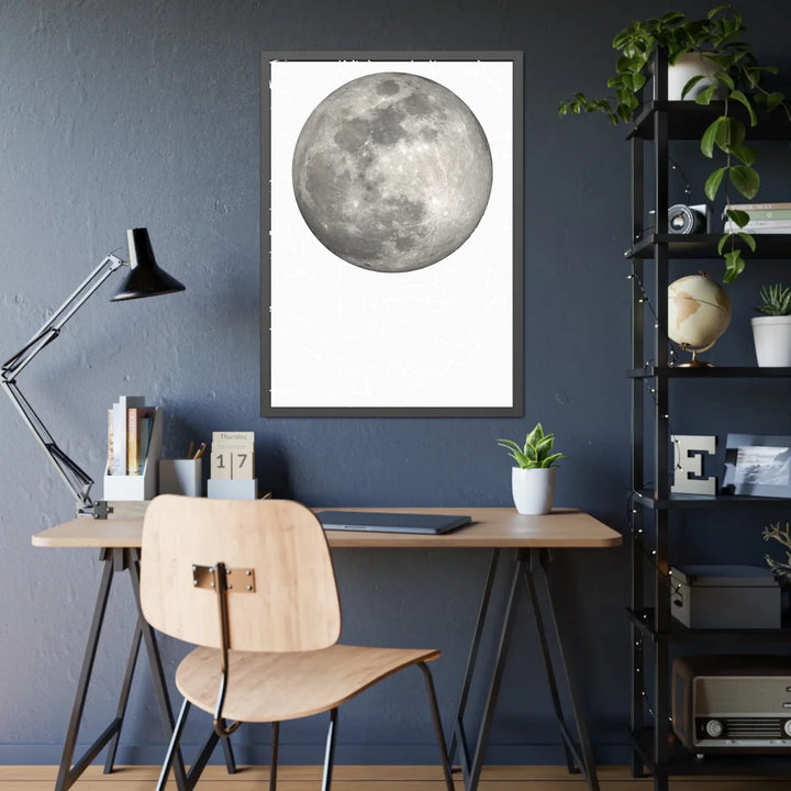 Custom-Moon-Phase-and-Star-Map-Wall-Art-28x40 framed poster context 1