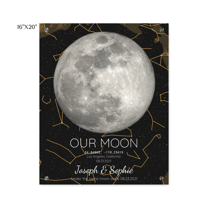 Custom-Moon-Phase-and-Star-Map-Wall-Art-artfulane- 16x20 acrylic panel print