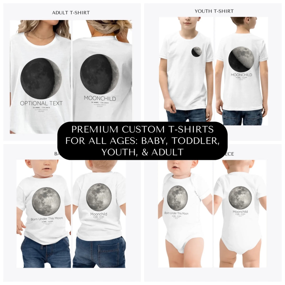 Silver-Moon-Phase-premium-custom-t-shirts-all-ages-artfulane