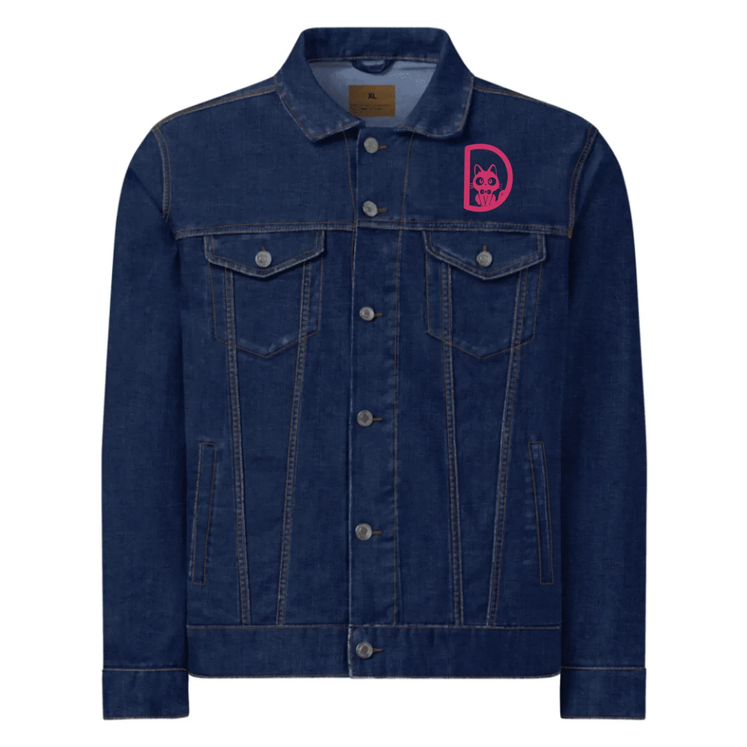Jacke mit bestickter Initiale „Love Cat“