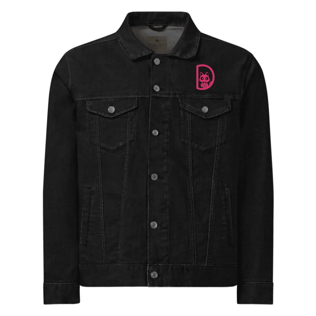 Jacke mit bestickter Initiale „Love Cat“
