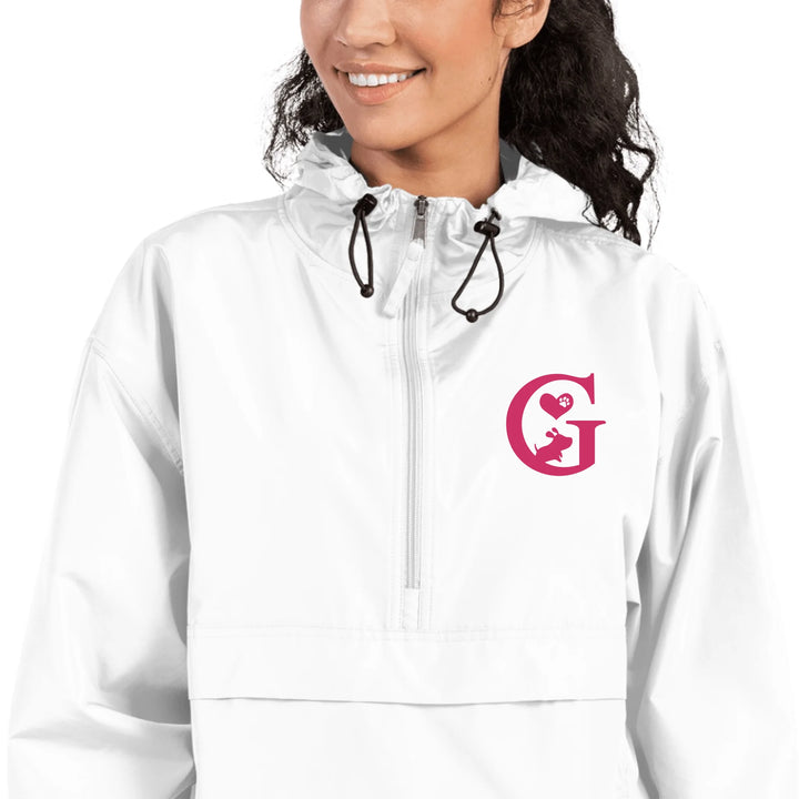 Chaqueta personalizada con inicial de Love Dog bordada