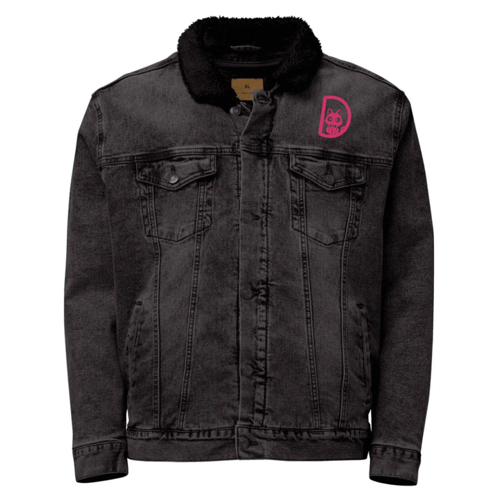 Jacke mit bestickter Initiale „Love Cat“