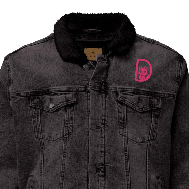 Jacke mit bestickter Initiale „Love Cat“