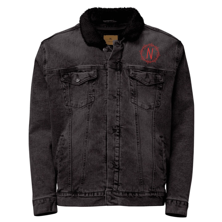 Chaqueta con monograma floral bordado personalizado