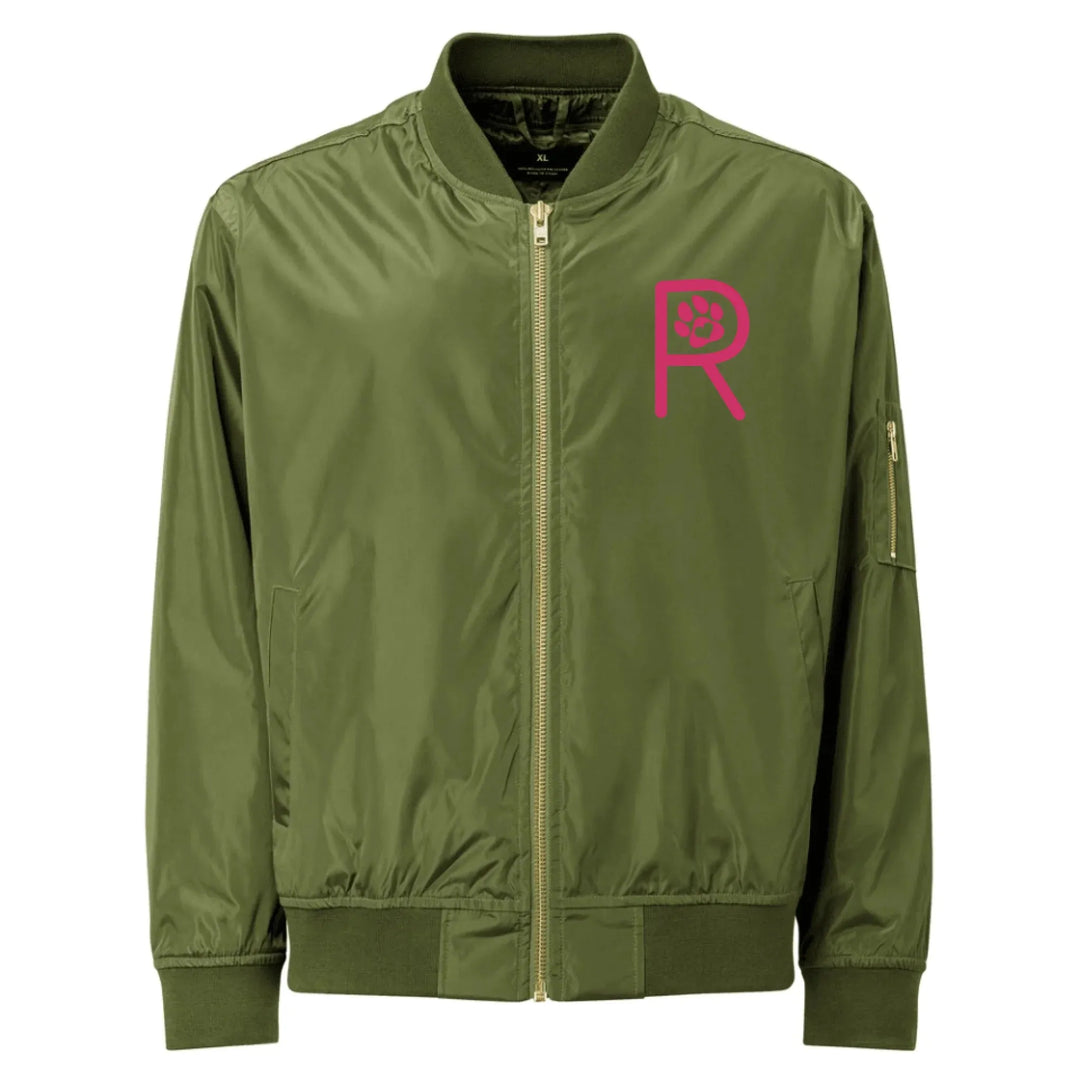 Jacke mit bestickter Initiale „Love Cat“