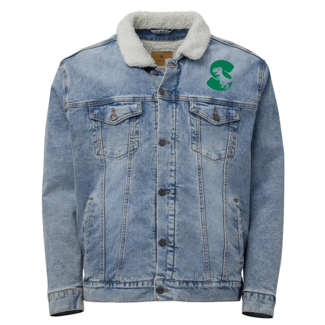 Custom Embroidered Dinosaur Initial Jacket - ART-JKT260