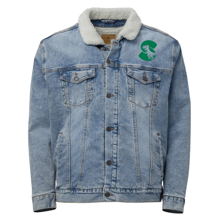 Custom Embroidered Dinosaur Initial Jacket - ART-JKT260