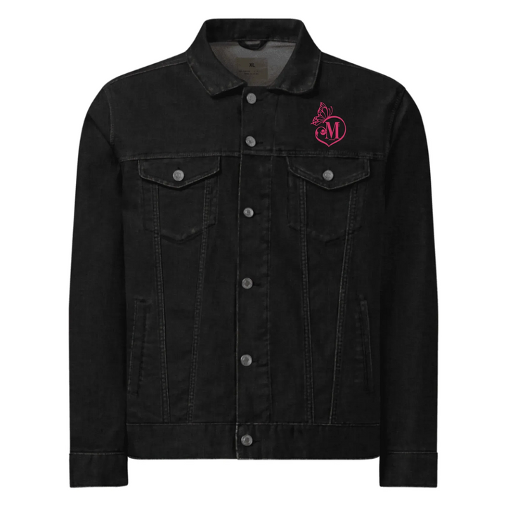 Custom Embroidered Butterfly Love Initial Jacket - ART-JKT264