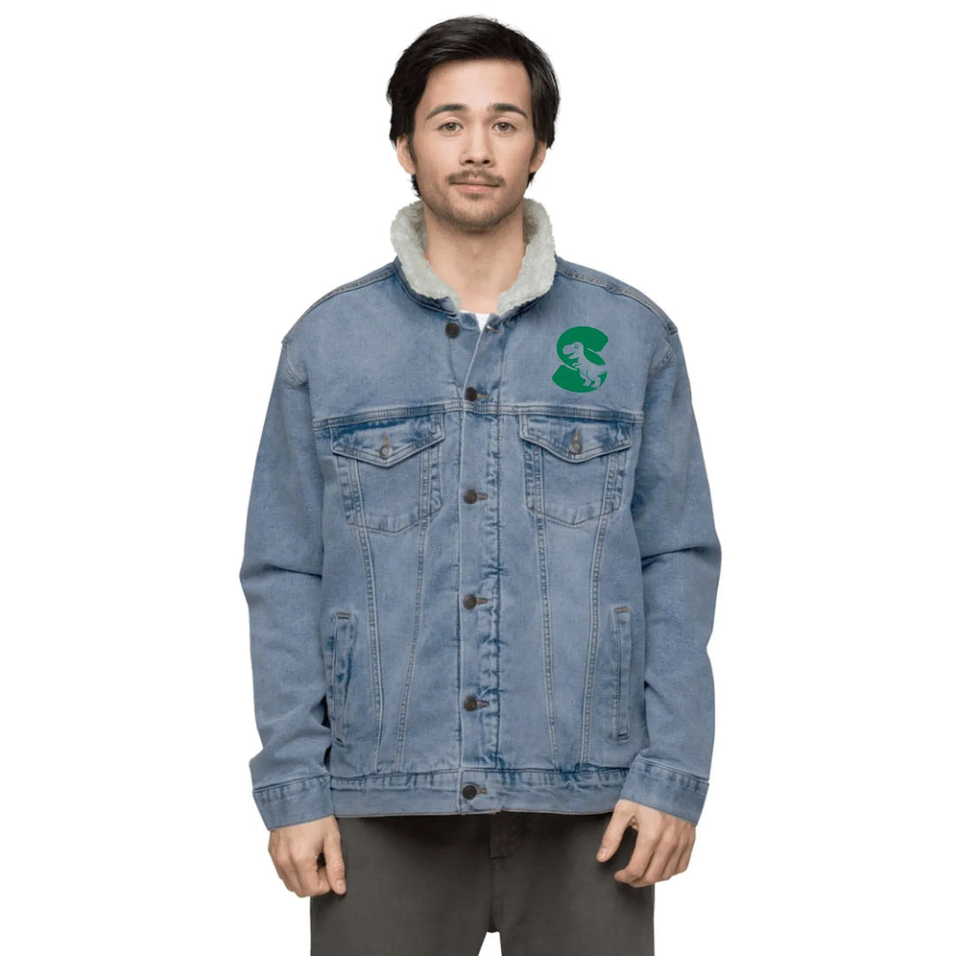 Custom Embroidered Dinosaur Initial Jacket - ART-JKT260