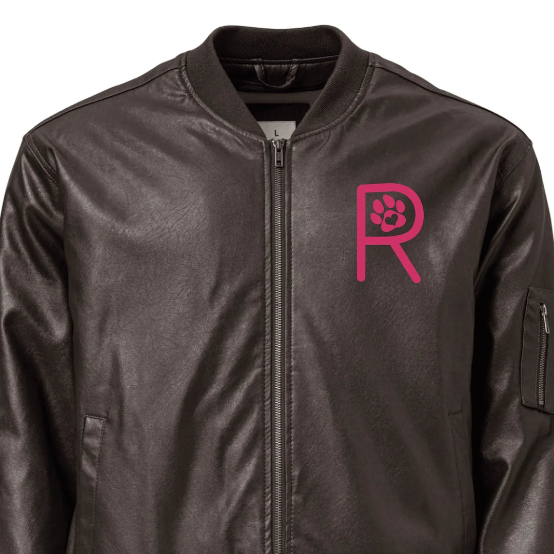 Jacke mit bestickter Initiale „Love Cat“