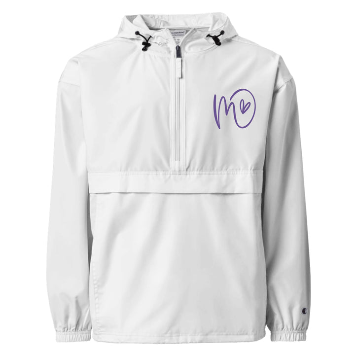 Jacke mit individuell besticktem Curly-Initial-Print