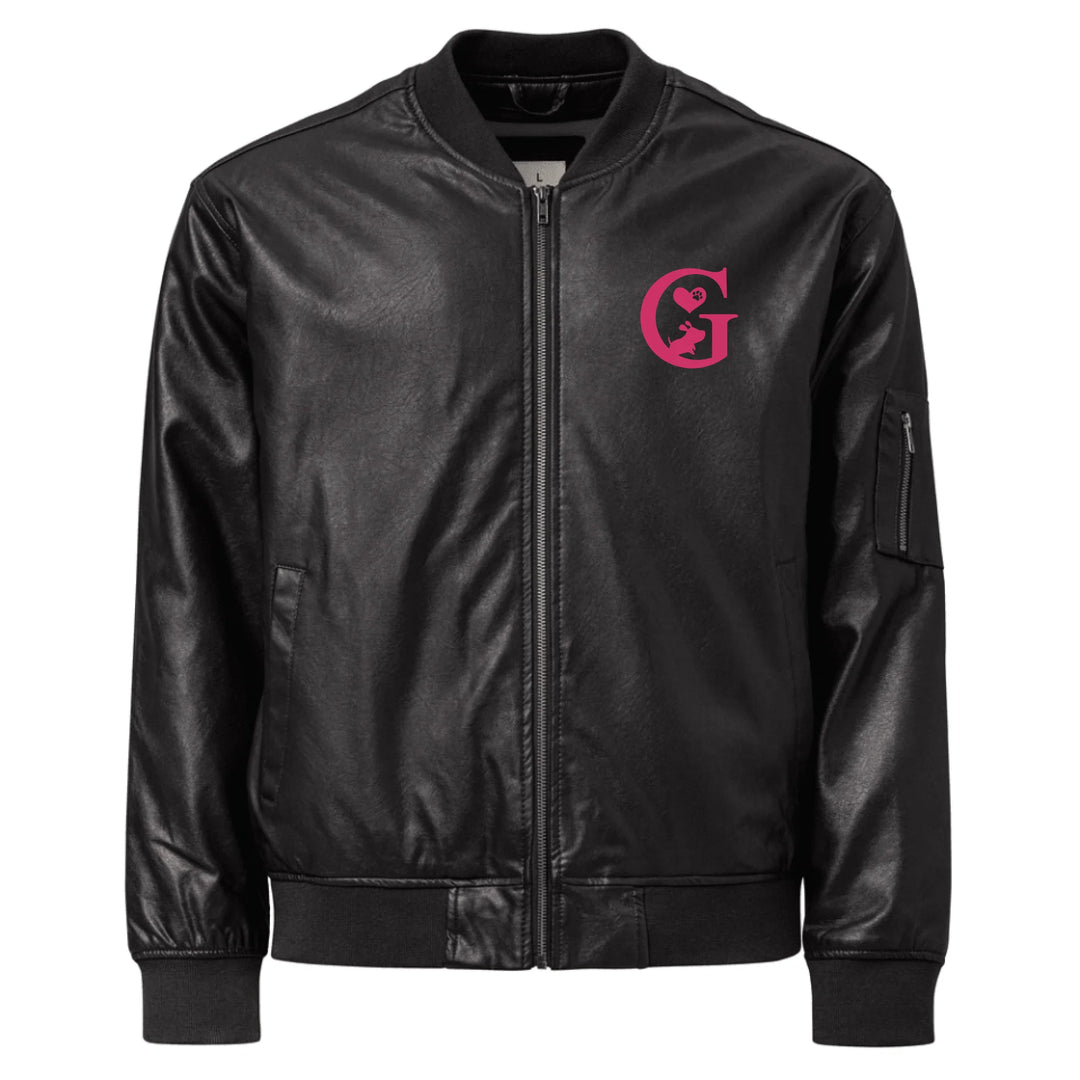 Chaqueta personalizada con inicial de Love Dog bordada