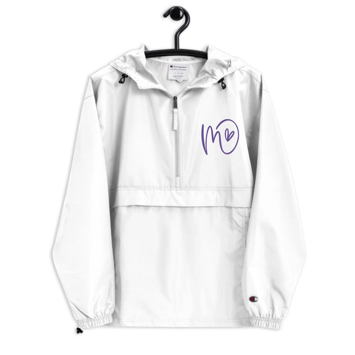 Jacke mit individuell besticktem Curly-Initial-Print