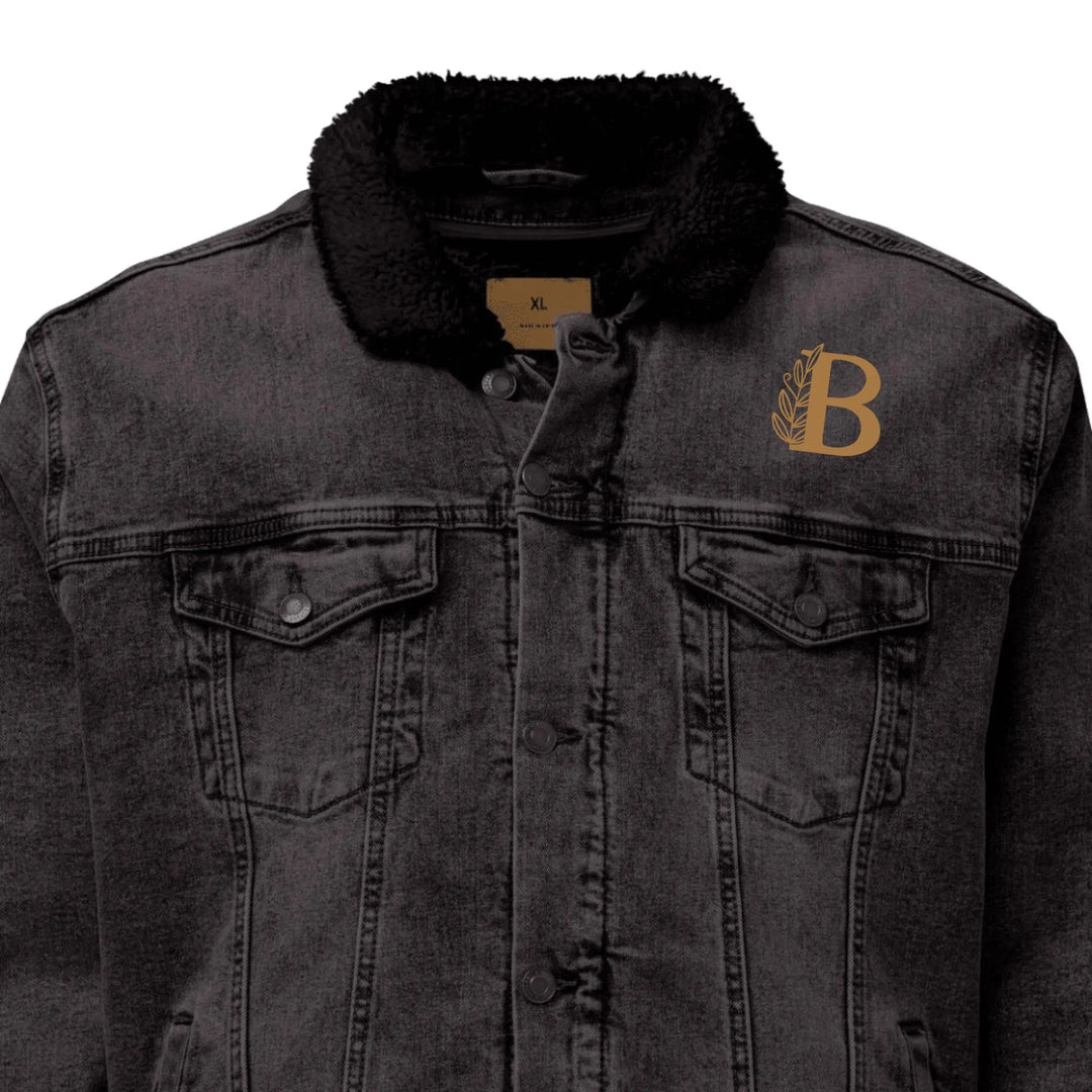 Custom Embroidered Autumn Leaf Initial Jacket - ART-JKT269