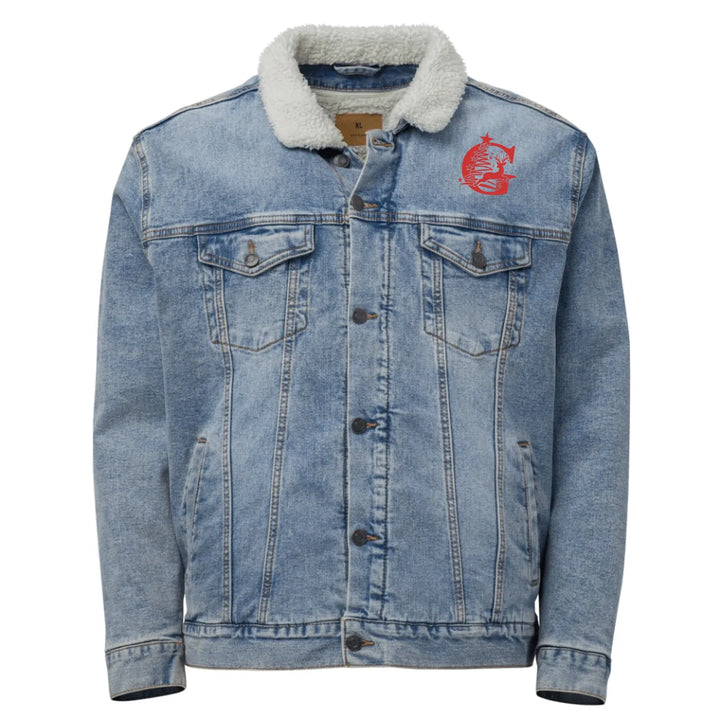 Custom Embroidered Reindeer Christmas Initial Jacket - ART-JKT273